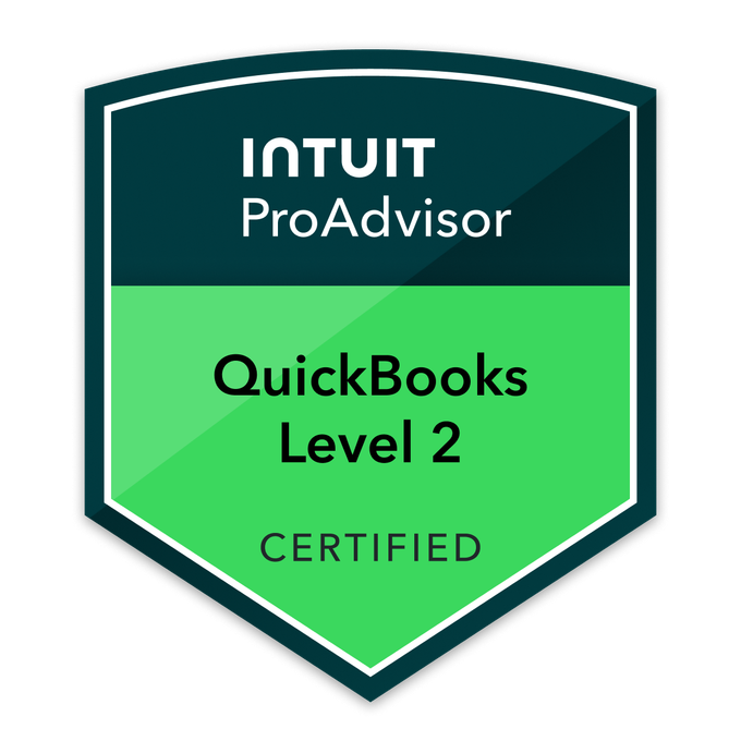 quickbooks online level 2 badge